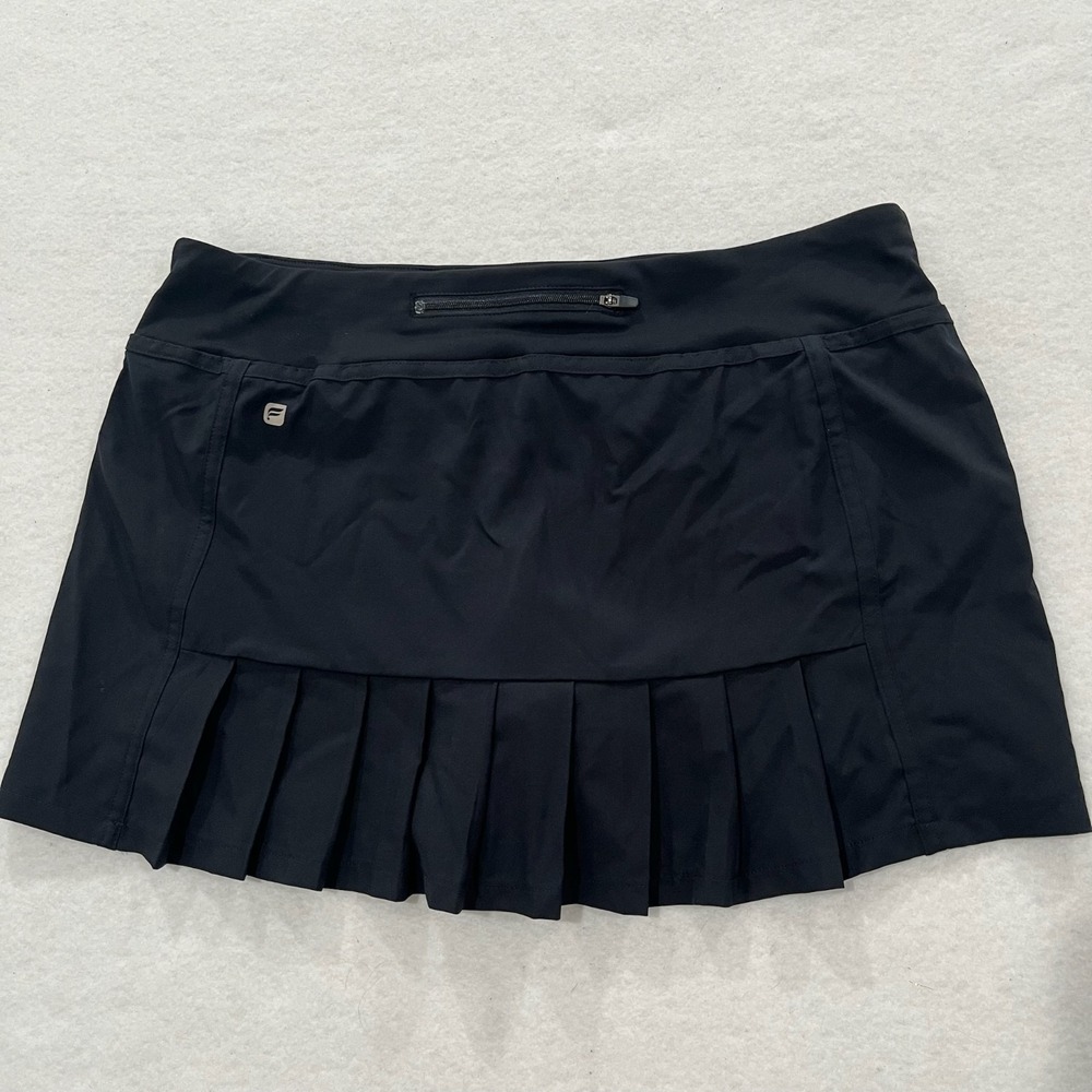 Fabletics Athletic Skirt Built In Shorts Stretch Lightweight Tennis Golf Skort L
